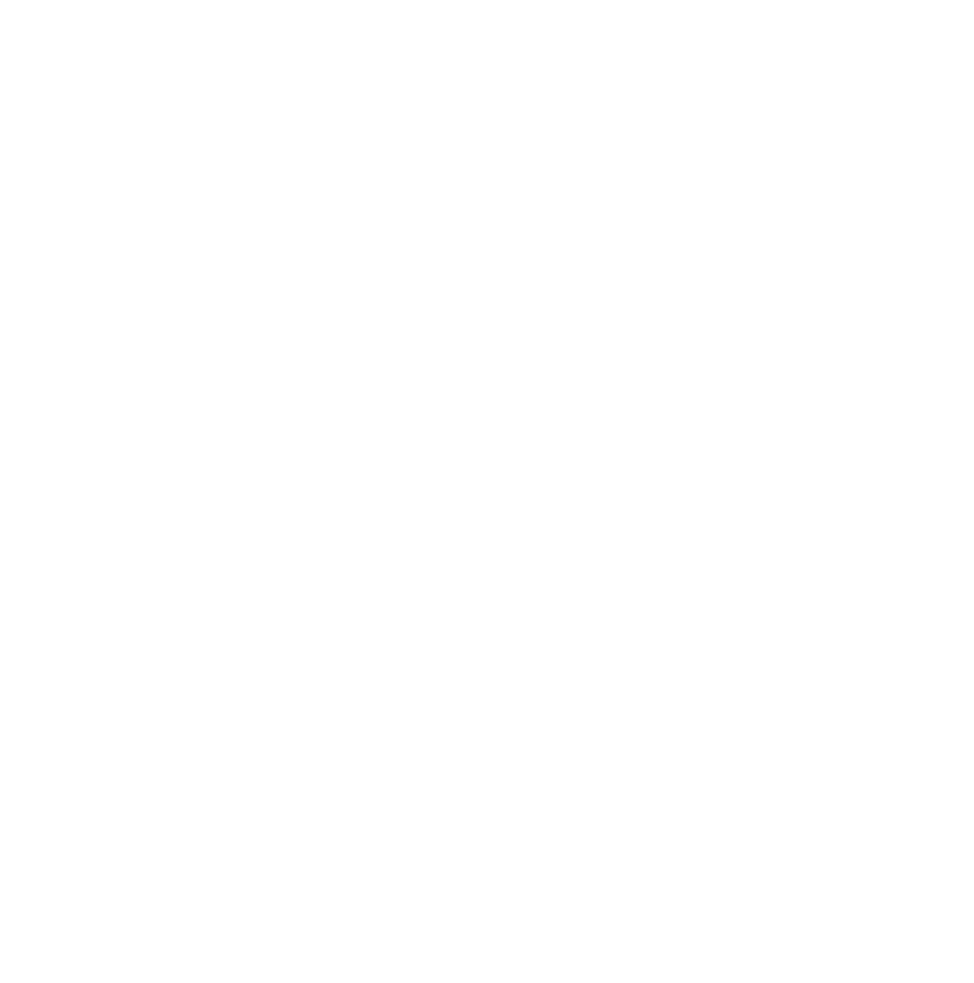 Rentalcars.com Award logo