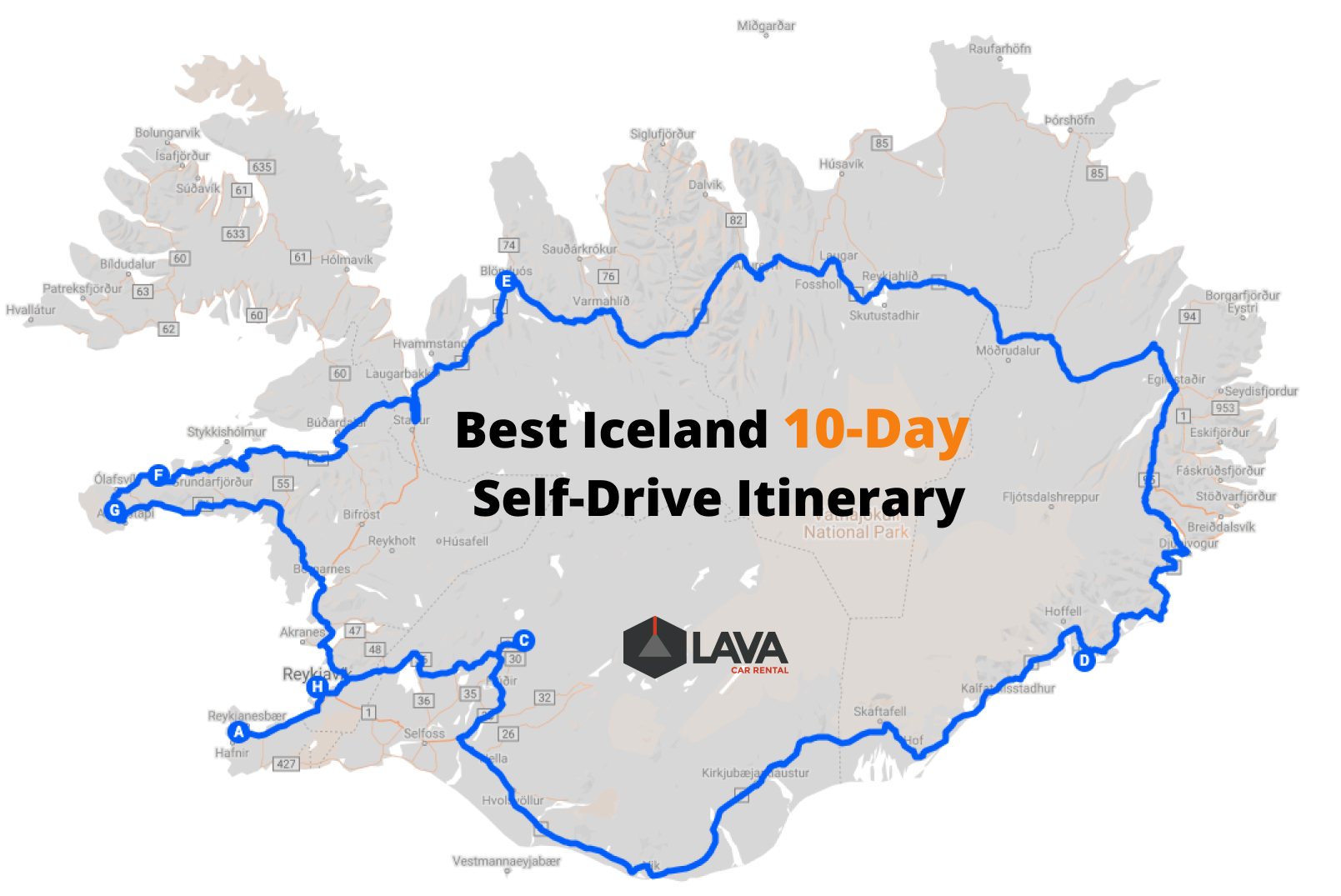 An Epic 10-Day Iceland Ring Road Itinerary for the Best Iceland Road Trip