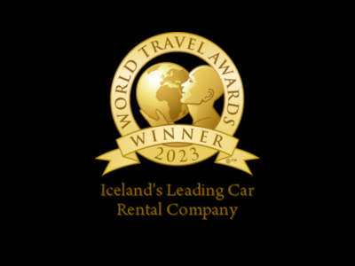 Gagnant du titre de meilleur loueur de voitures en Islande par les World Travel Awards.