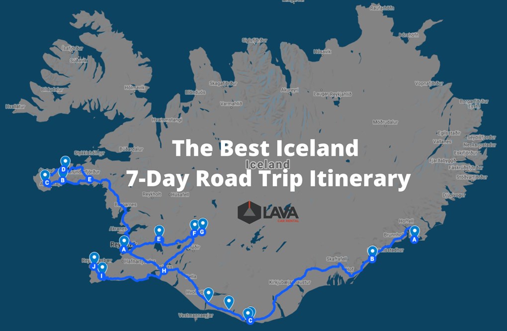 Le meilleur itinéraire pour un road trip de 7 jours en Islande