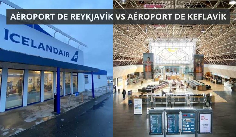 Aéroport de Keflavík VS aéroport de Reykjavík : guide du voyageur