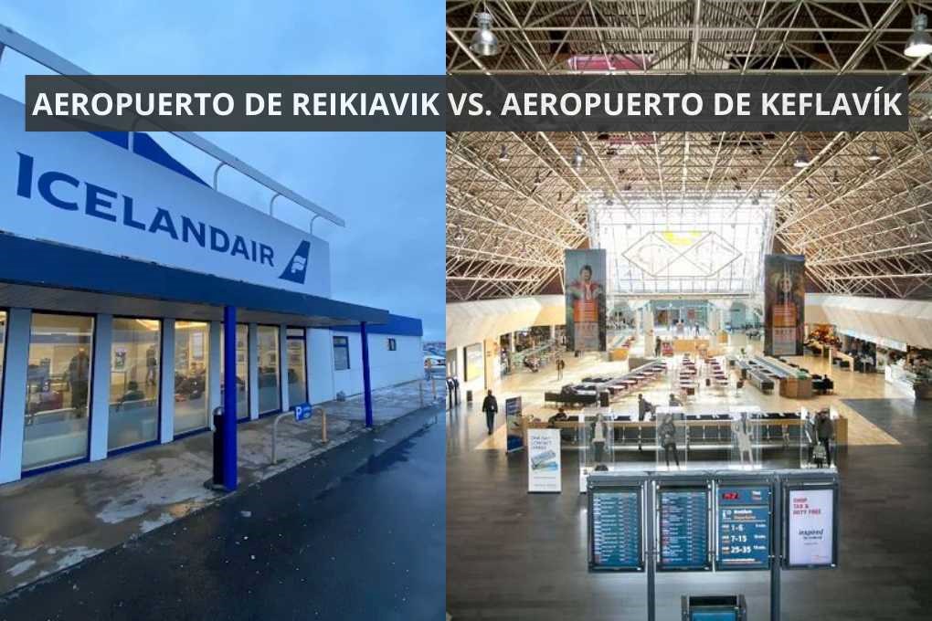 Aeropuerto de Keflavík vs. Aeropuerto de Reikiavik: La guía del viajero