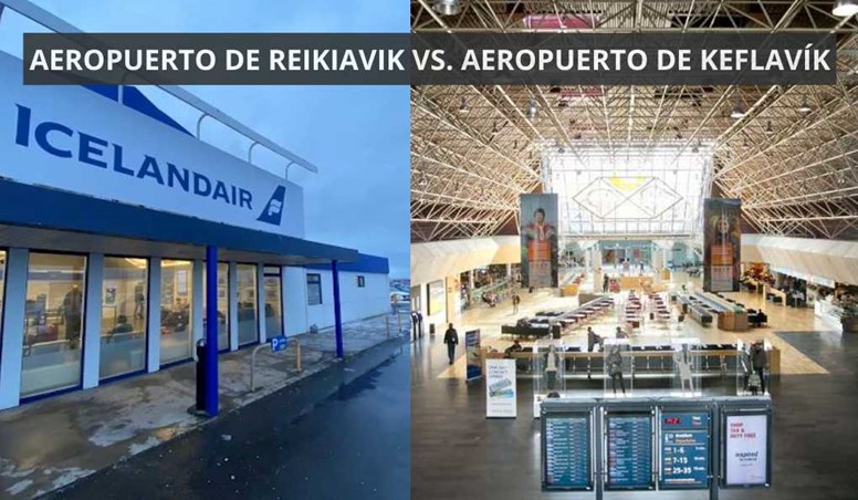 Aeropuerto de Keflavík vs. Aeropuerto de Reikiavik: La guía del viajero