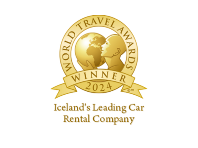 Prix du meilleur loueur de voitures en Islande 2023 par les World Travel Awards est décerné à Lava Car Rental 2024