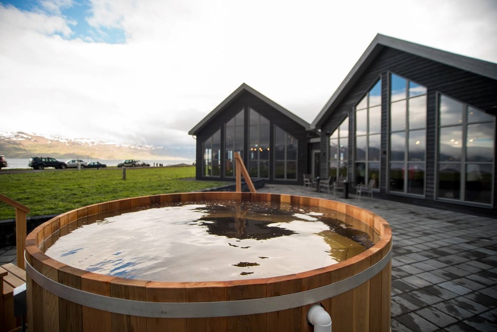 Balneario de cerveza Bjorbodin en Islandia