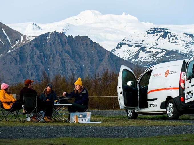 Cooking in Iceland During a Campervan Road Trip