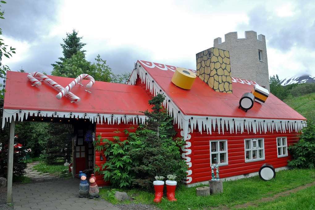 he Christmas House (Jólagarðurinn) near Akureyri