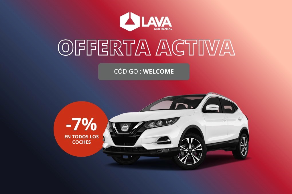 Código de descuento Lava Car Rental