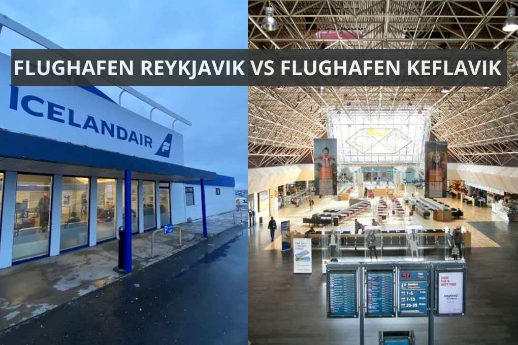 Flughafen Keflavík vs. Flughafen Reykjavík: Leitfaden für Reisende