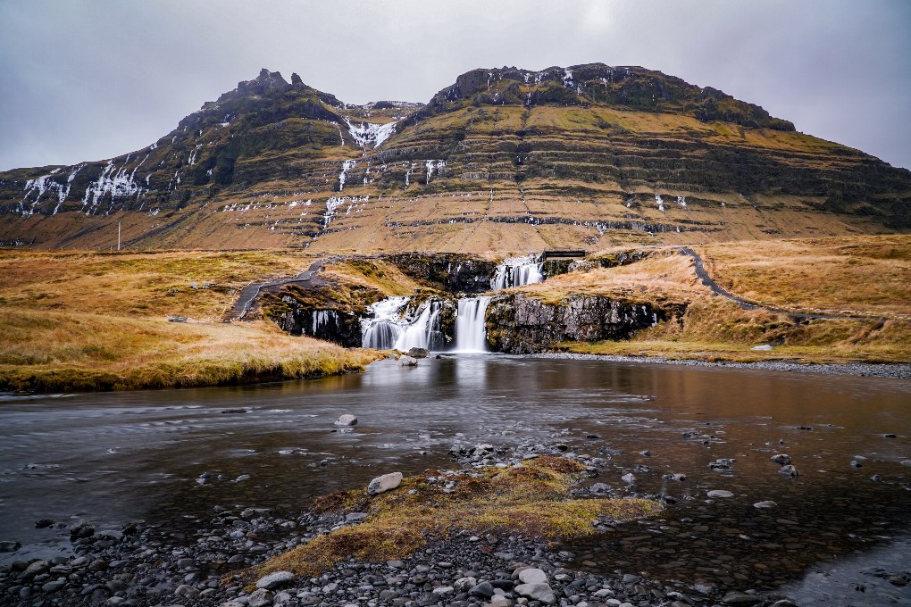 There can be some snow in Iceland in April