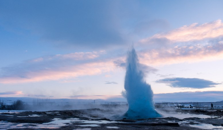 Gullfoss Waterfall in the Golden Circle of Iceland