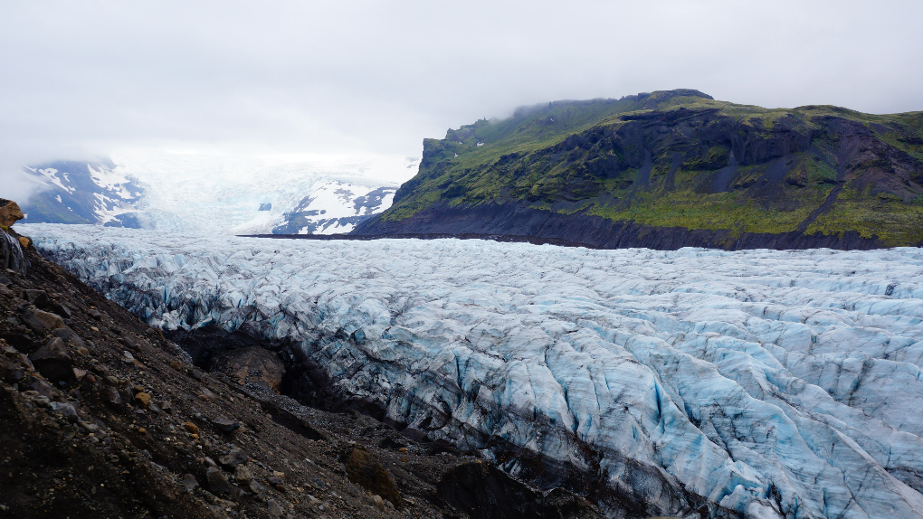 Visiting the glaciers in Iceland requires to book a guided tour