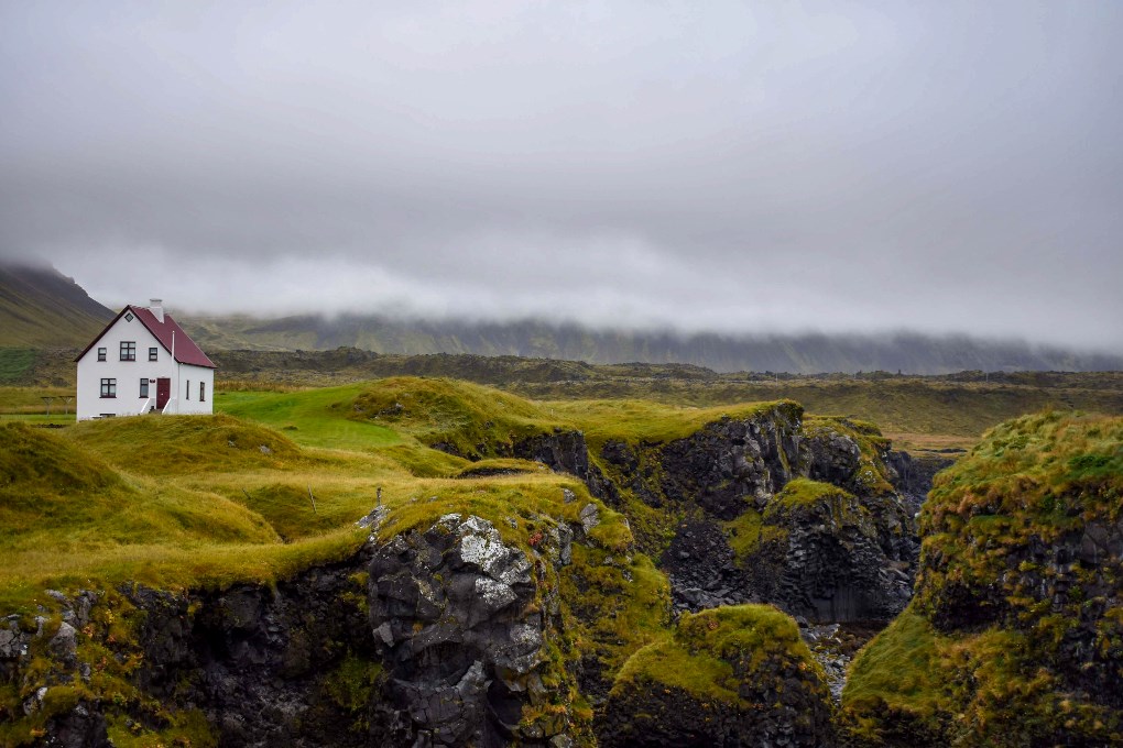 Arnarstapi is a small fishing village in Western Iceland and can be accessed in your rental car