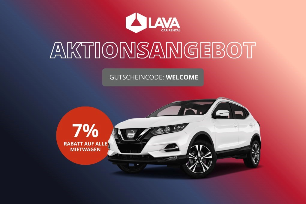 Gutscheincode Lava Car Rental