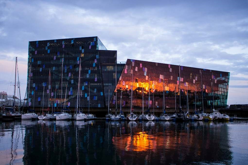 Visit Harpa Concert Hall in Reykjavik
