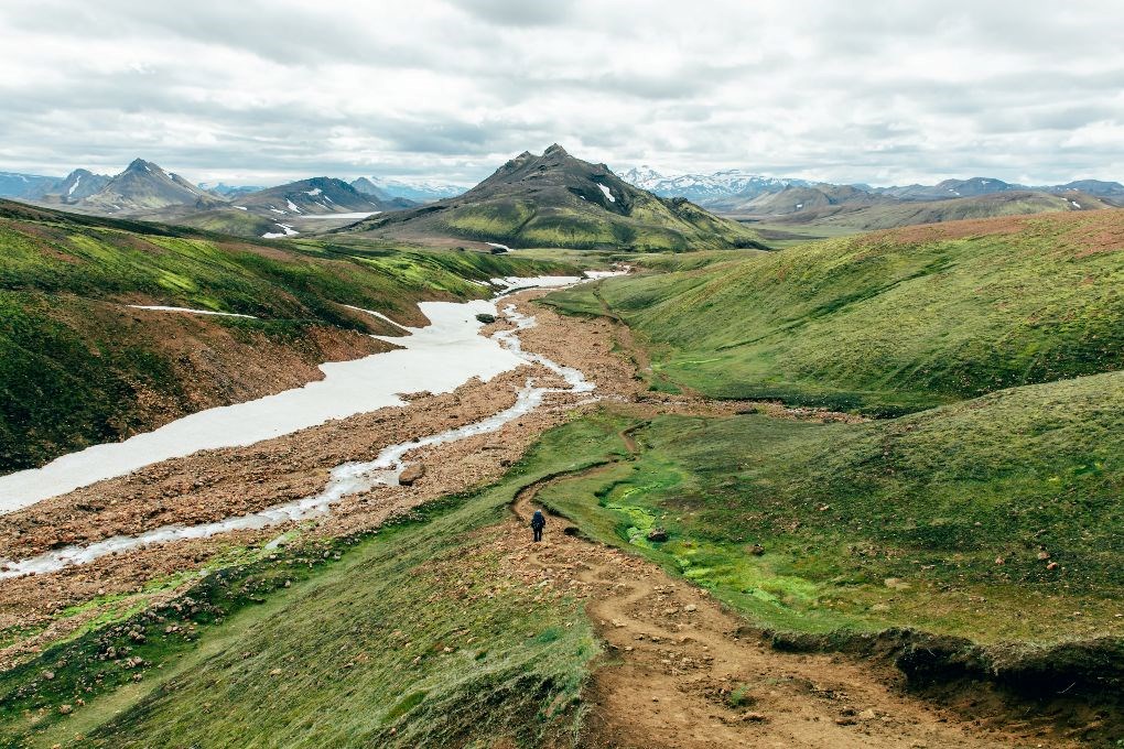 Highlands in July in Iceland