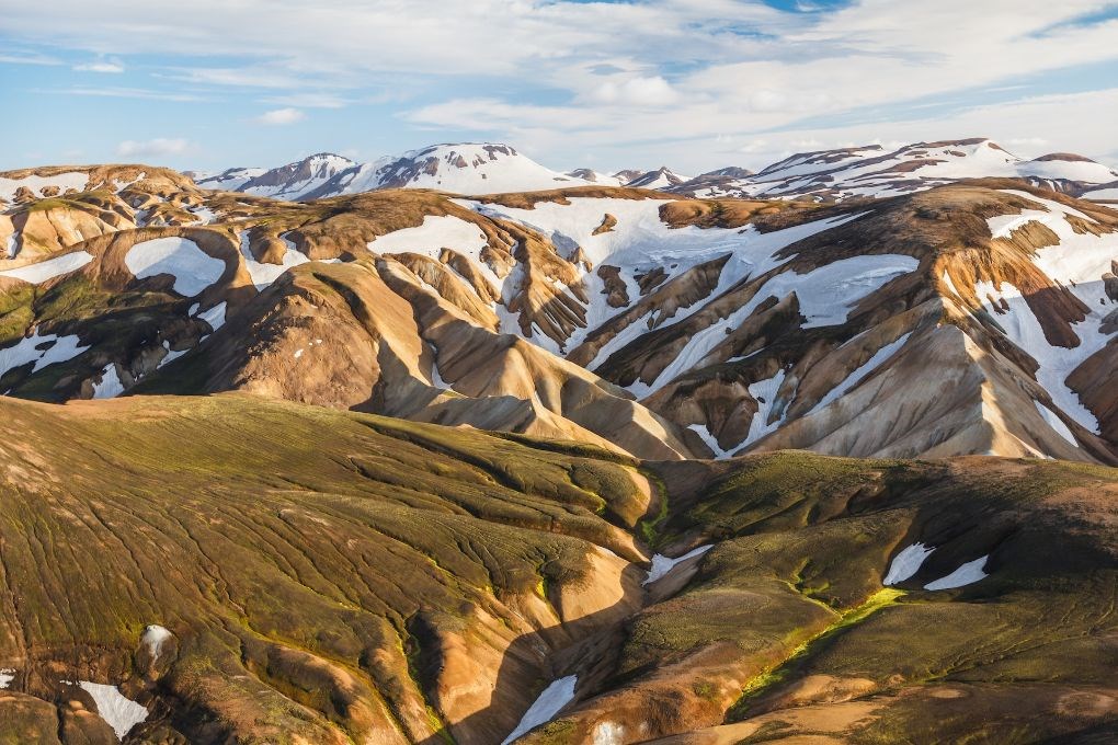 Highlands in Iceland are only accessible in summertime