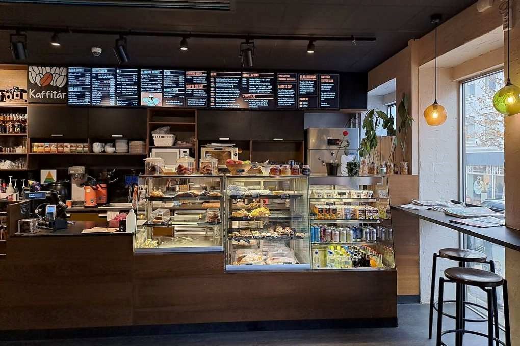 Kaffitar coffeeshop in Reykjavik