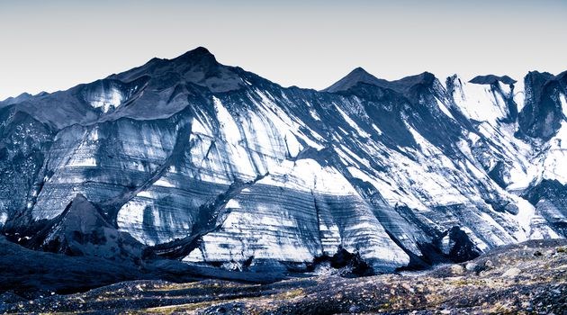 In Iceland you can explore the Ice Cave in Katla Volcano