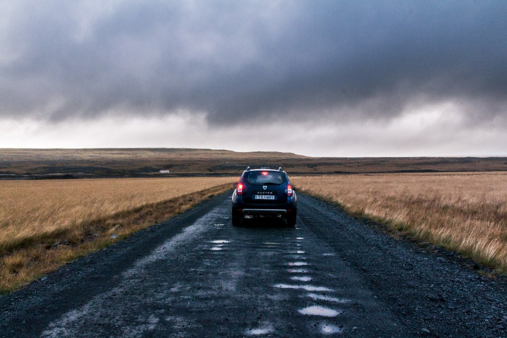 A 4x4 car is mandatory to drive in the F-Roads of Iceland