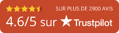 Lava Car Rental est noté 4.6/5 sur Trustpilot