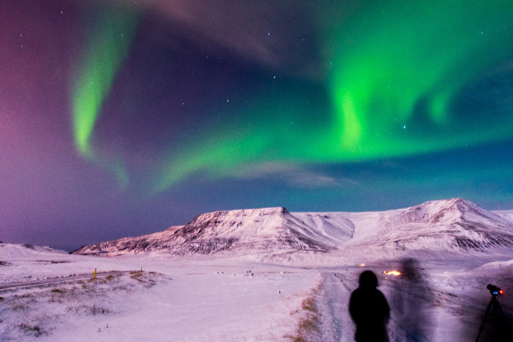 Alquile un 4x4 y persiga la aurora boreal en Islandia