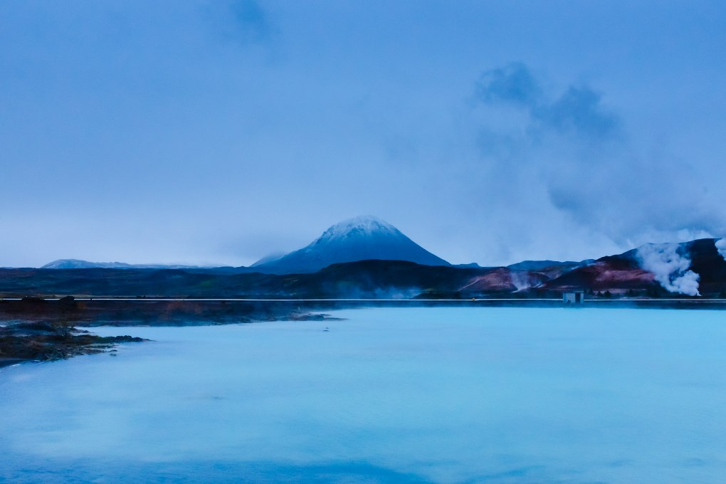 Bains naturels de Myvatn en Islande