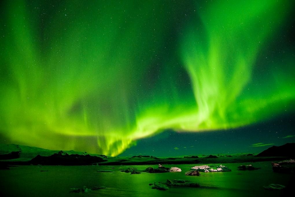 Chasing the northern lights in Iceland
