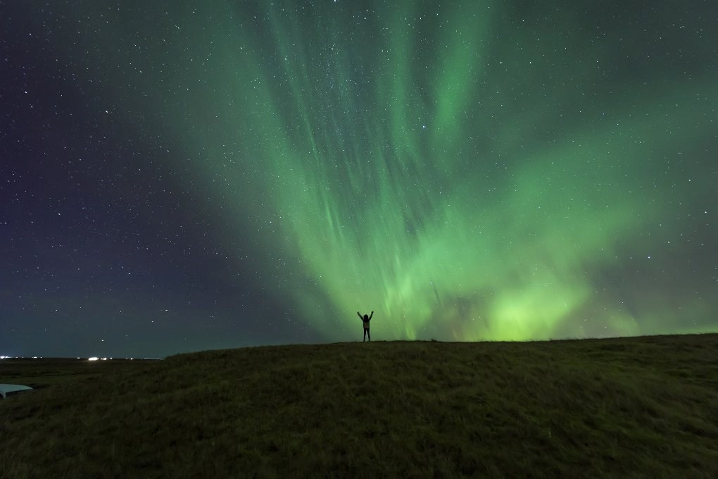 Chasing northern lights in Iceland is a memorable experience