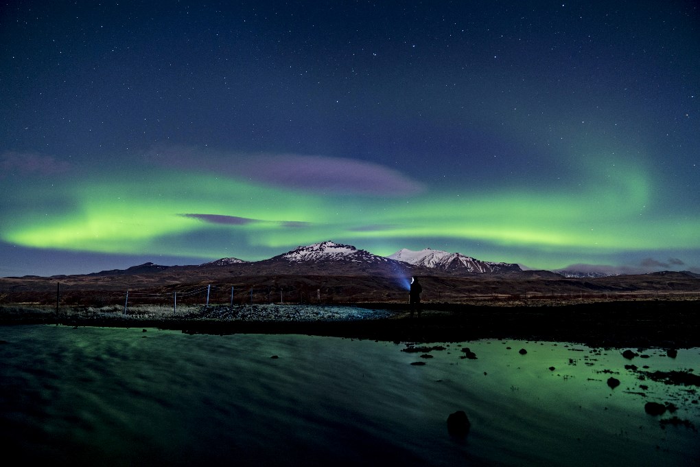 March is a good month to see the northern lights