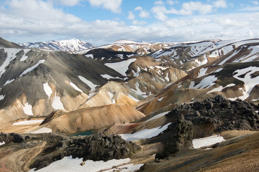 Hiking the Laugavegur trail is one of the most rewarding experiences in Iceland