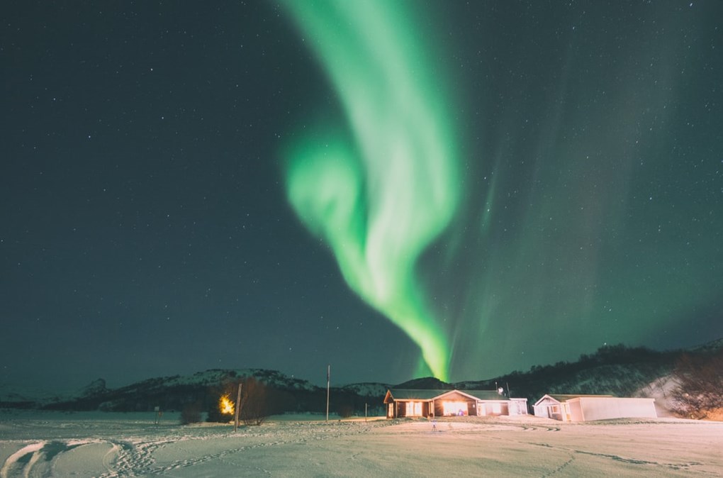 Persiguiendo auroras boreales en Islandia