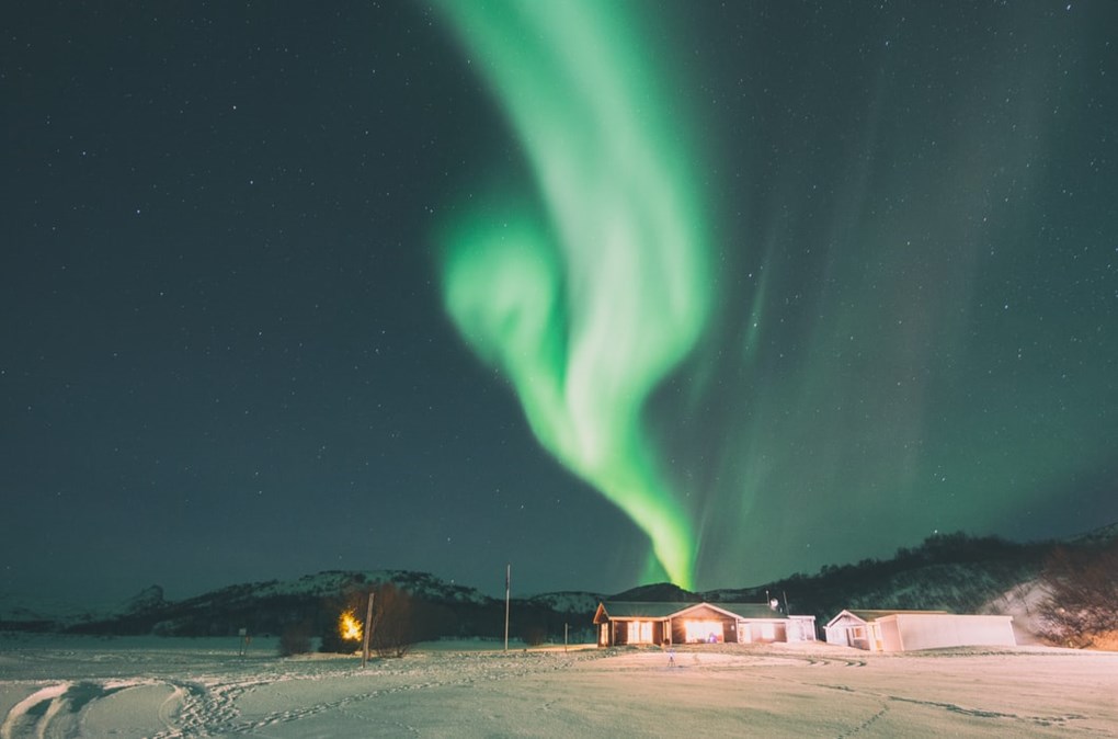 Chasing northern lights in Iceland