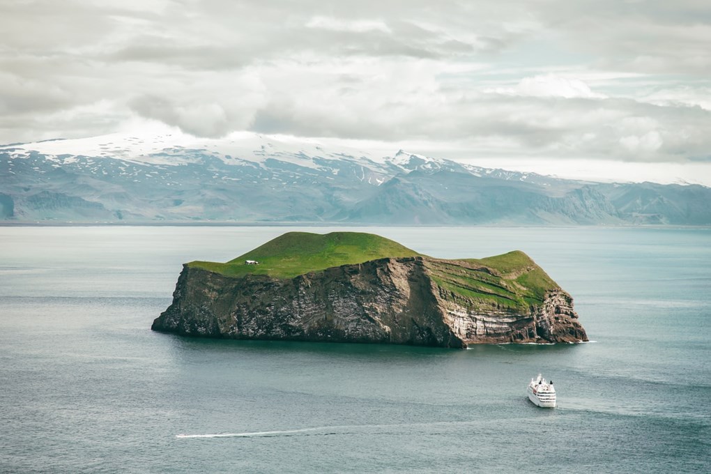 Vestmannaeyjar in Iceland 