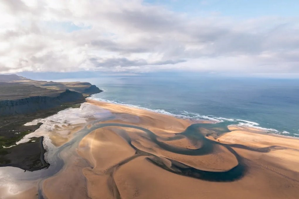 Rauðasandur Beach in the Westfjords of Iceland Rauðasandur Beach in the Westfjords of Iceland