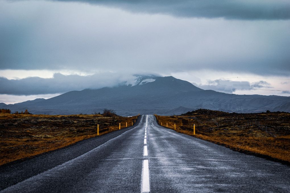 Route en Islande