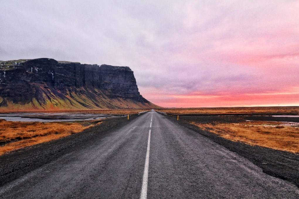 Easy to naviagate on Icelandic roads with Google Maps app