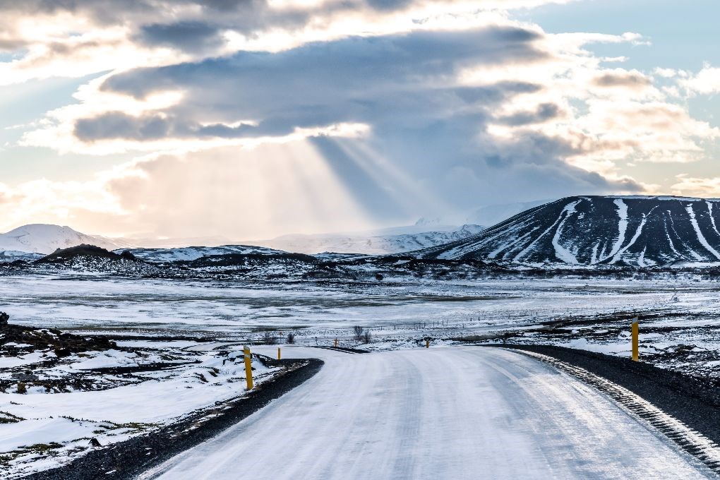 Guía para conducir en Islandia en noviembre