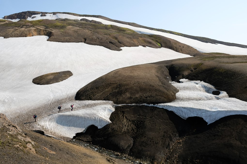 Senderismo en Islandia