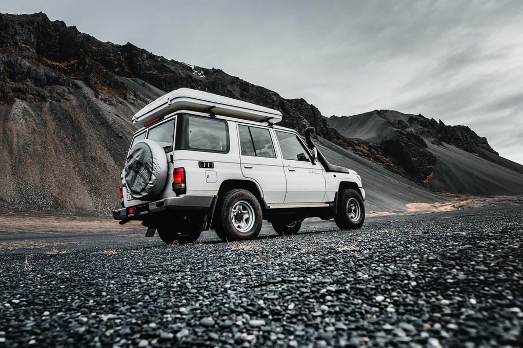 Un 4x4 es una excelente opción para tu viaje a Islandia