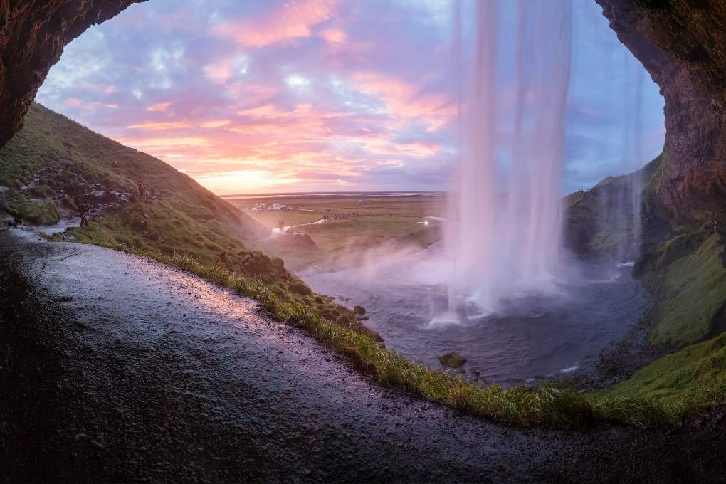 Iceland south coast Seljalandsfoss