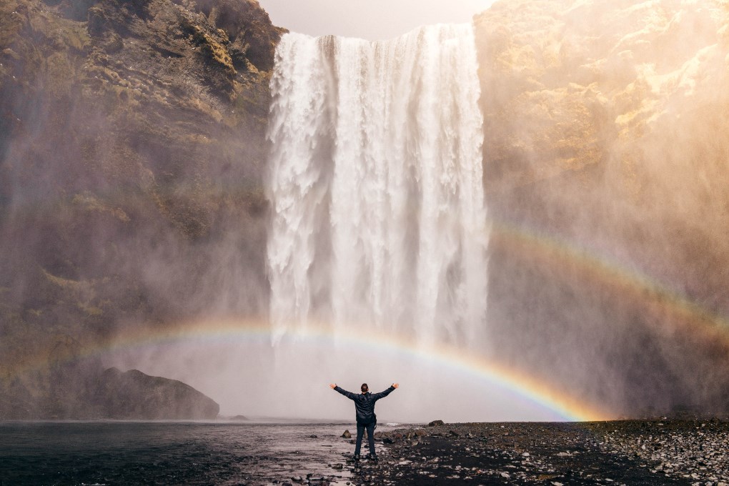 Waterfalls are one of the most popular touristic attractions in Iceland