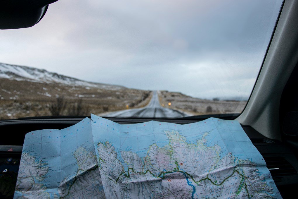 Planifiez votre itinéraire à l'avance avant de conduire l'une des routes de gravier et F en Islande