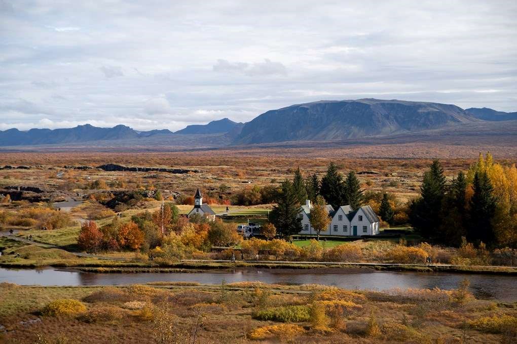 Silfra is located in Thingvellir National Park in Iceland Silfra is located in Thingvellir National Park in Iceland