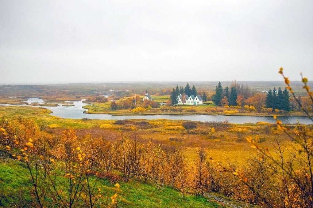 Thingvellir in Iceland in October